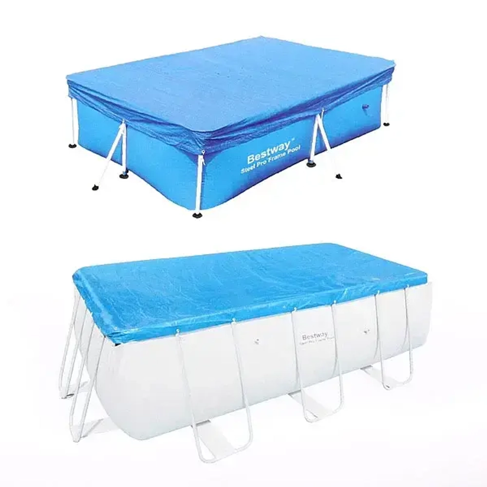 Чехол для прямоугольных каркасных бассейнов 221*150 см Bestway (58103)
