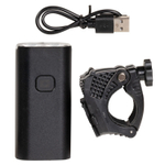 Фонарь передний STG BC-FL1675, 600 lm, 4400 mAh, USB, черный