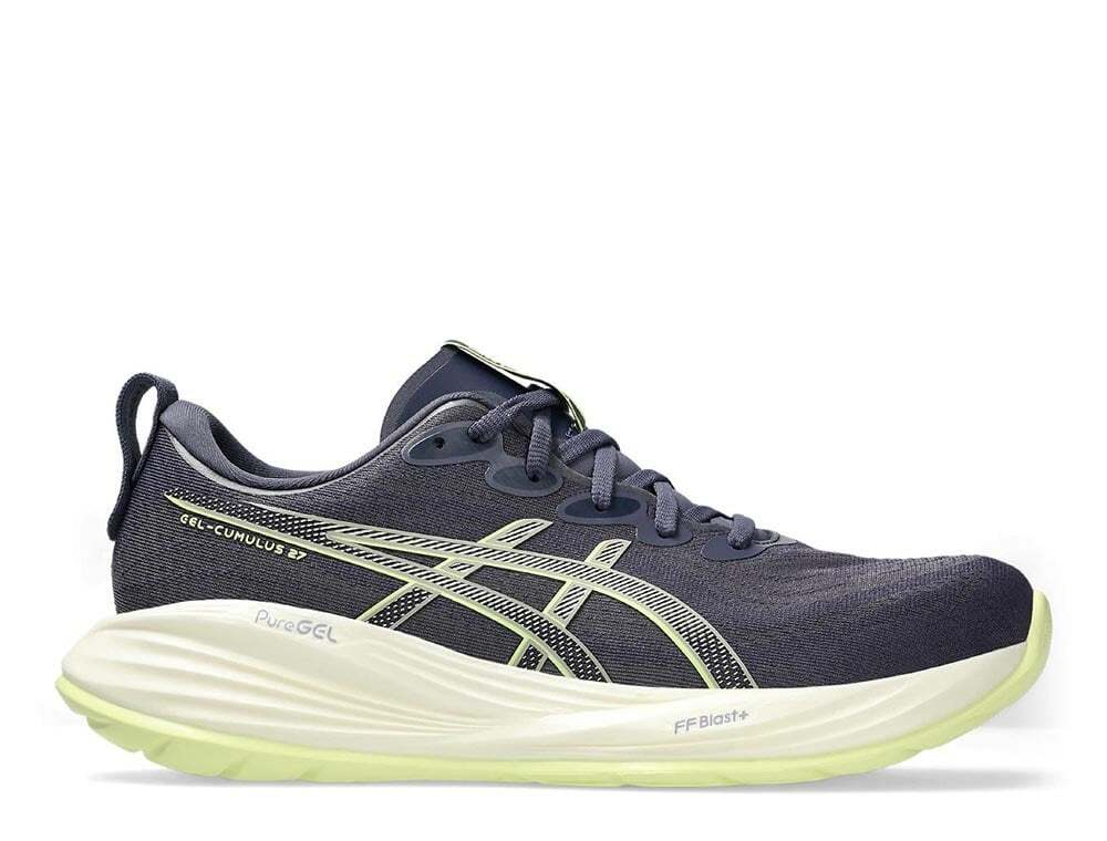 Кроссовки для бега мужские Asics Gel-Cumulus 27 Фиолетово-Лаймовые