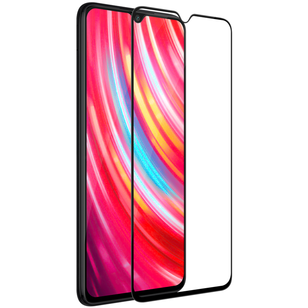 Защитное стекло с олеофобным покрытием для Xiaomi Redmi Note 8 Pro, черные рамки, Veason