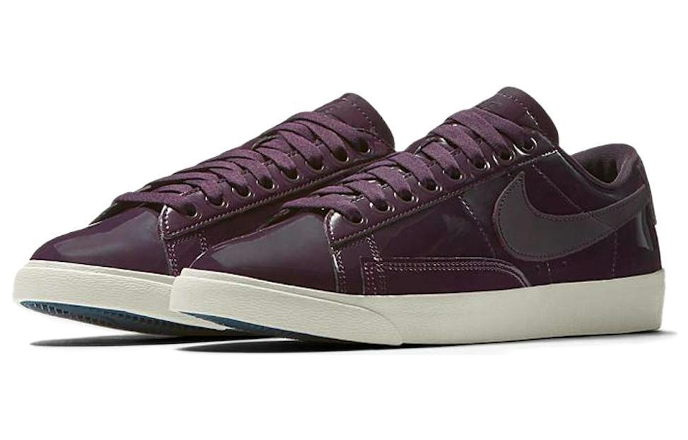 Кроссовки Nike Blazer Low Nocturne Port Wine (Женская размерная сетка)