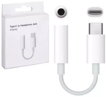 Адаптер Samsung  jack 3.5 - USB Type-C белый