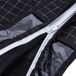 Чехол для одежды 60х100х10 см, Клетка, T2020-2625