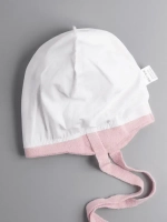 Шапка для девочки с ушками осенняя