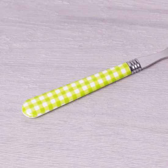 Набор столовых приборов 24 пр. Kamille KM-5242 с пластиковыми ручками на подставке