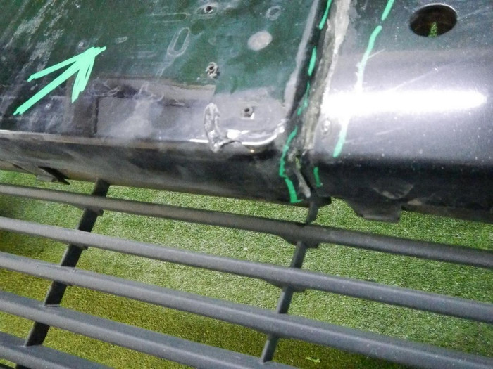 Бампер передний Mercedes V w447 (2014-н.в.)