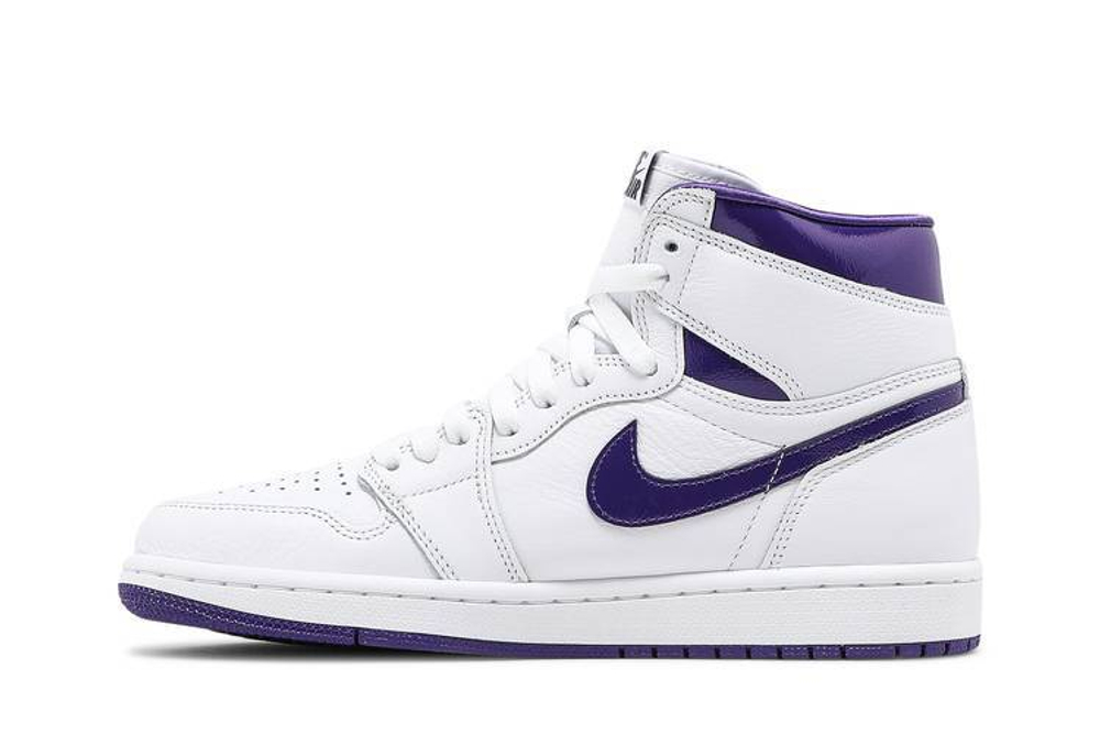 Кроссовки Jordan Air Jordan 1 High Og "Court Purple" (Женская размерная сетка)