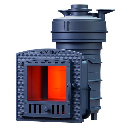 Чугунная печь для бани Искандер ЗК 18 (П2) Pro