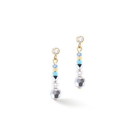 Серьги Coeur de Lion Turquoise 2035/21-0600