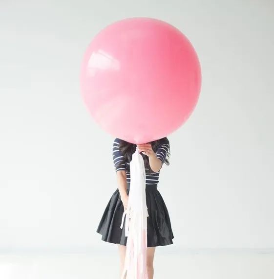 Воздушный шар 27&quot;, надутый гелием, в ассортименте,