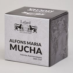 КРУЖКА LEFARD "ВРЕМЕНА ГОДА" (А. МУХА) 420 МЛ (КОР=36ШТ.)