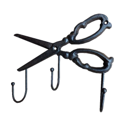 Iron Garden Вешалка настенная Ножницы, 3 крючка