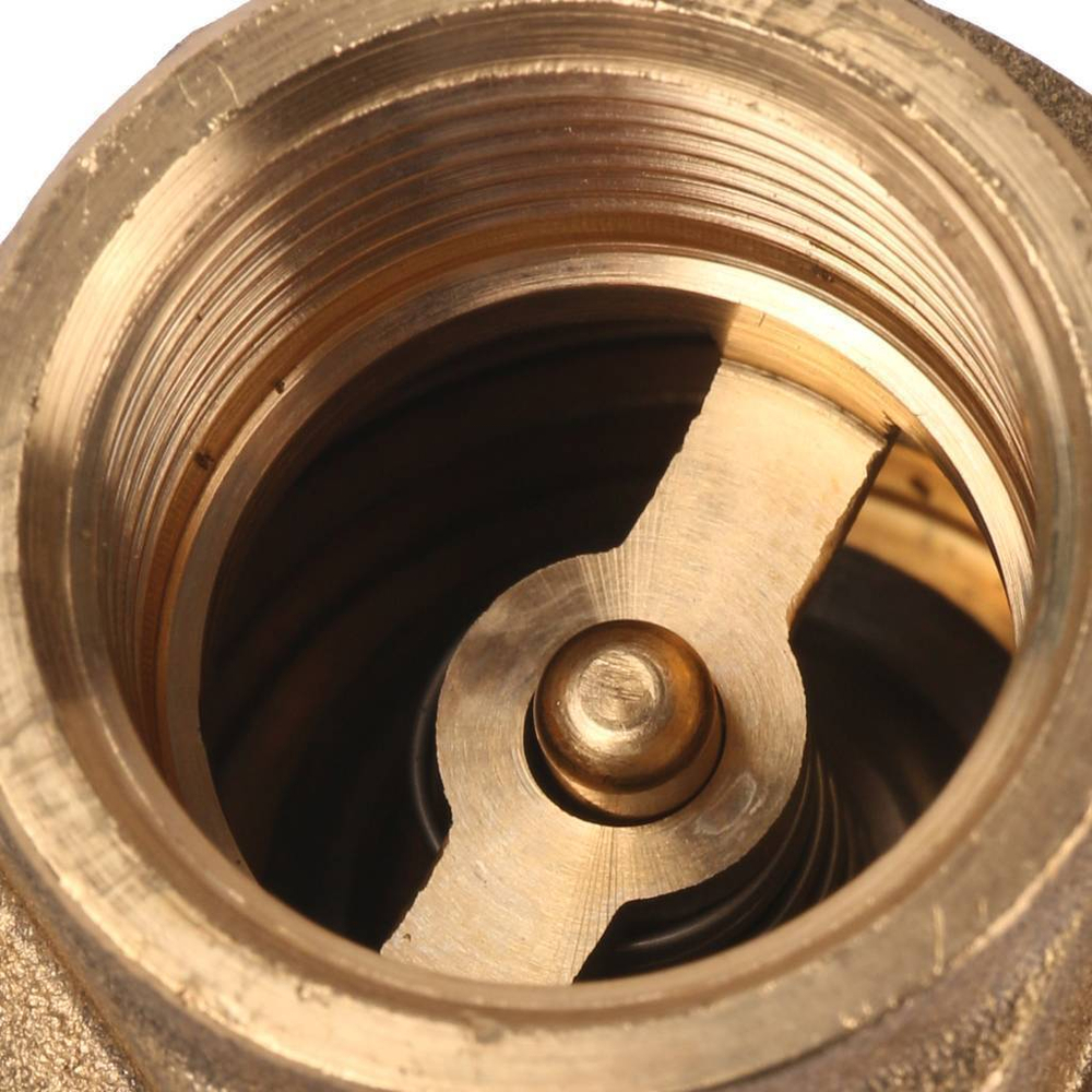 STOUT   Клапан обратный пружинный муфтовый с металлическим седлом 3/4.