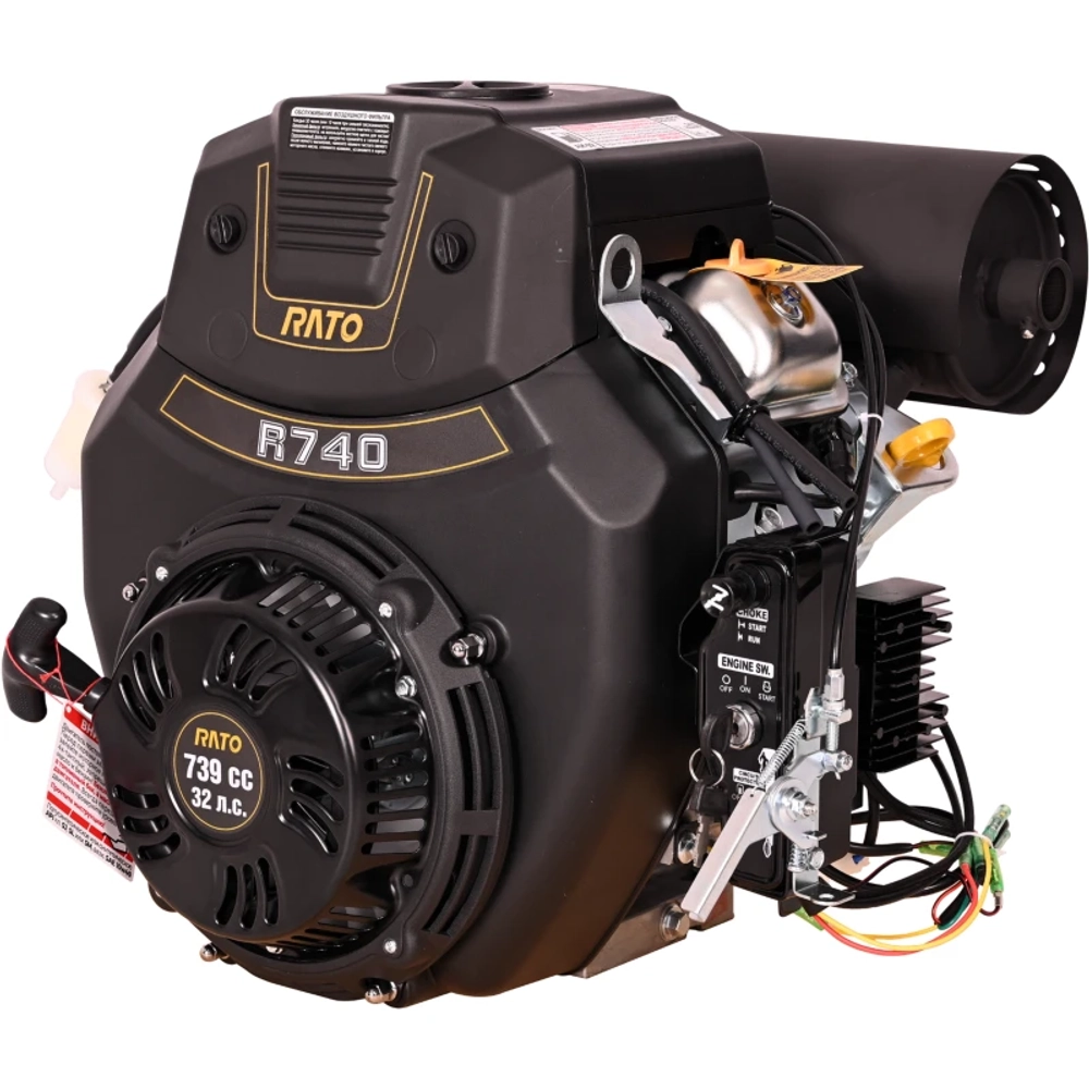 RATO R740 D25,4 E 18A бензиновый двигатель двухцилиндровый 15211