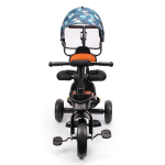 Велосипед 3-х колесный с ручкой и крышей 10*8 EVA, L05