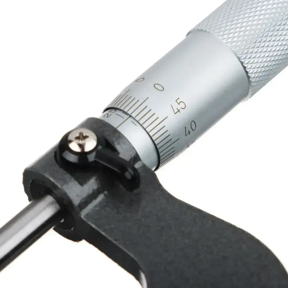 Микрометр механический ЕРМАК, 25-50 мм, шаг измерения 0,01 мм