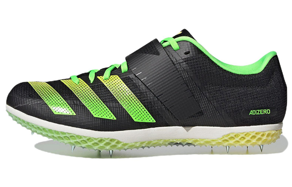 Adidas Adizero High Jump "Black Solar Green"