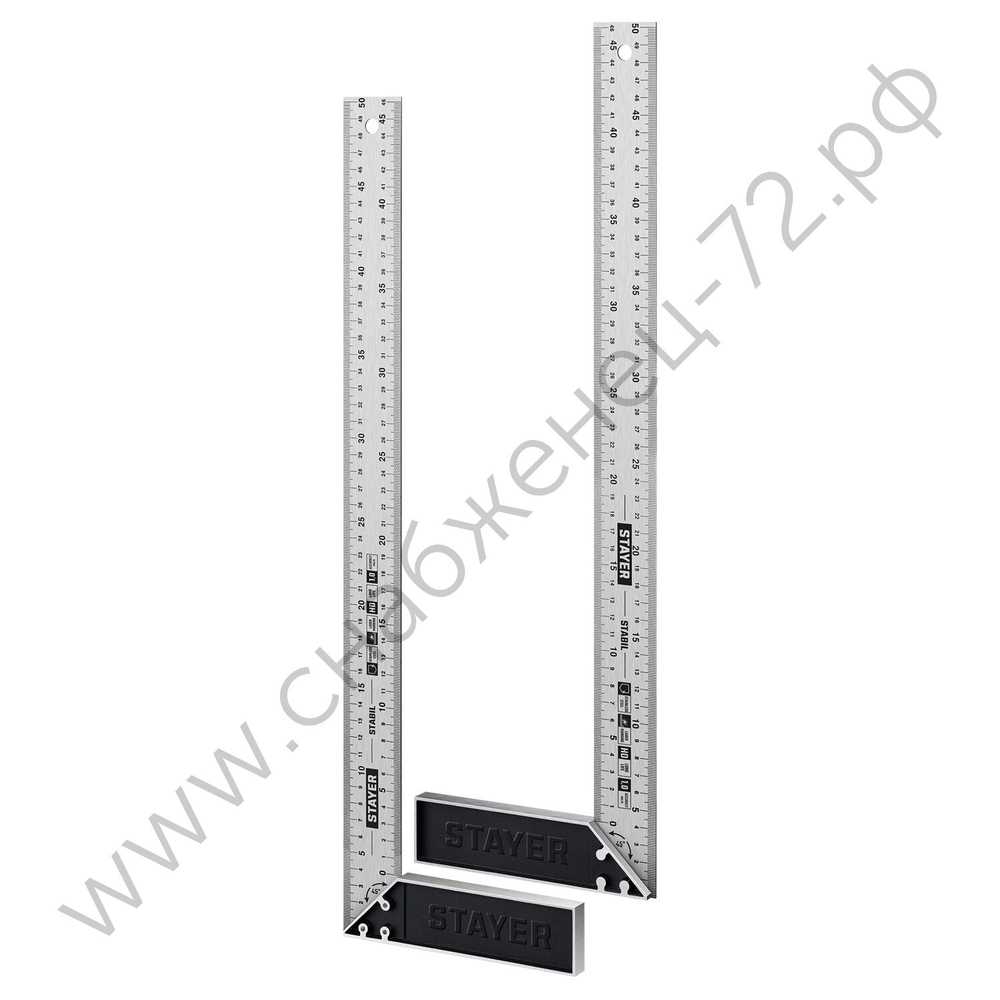 STAYER 500 мм, столярный угольник, Professional (3431-50)
