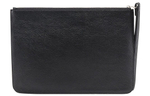 Balenciaga Cow Leather Clutch Regular Men"s Black