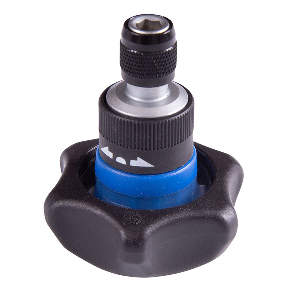 KING TONY (P2746) Трещотка компактная 1/4", 48 зубцов, дисковый механизм, для вставок (бит), в комплекте 6 вставок (бит)