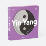 Подставка для благовоний yin yang, D12 см, черно-белая