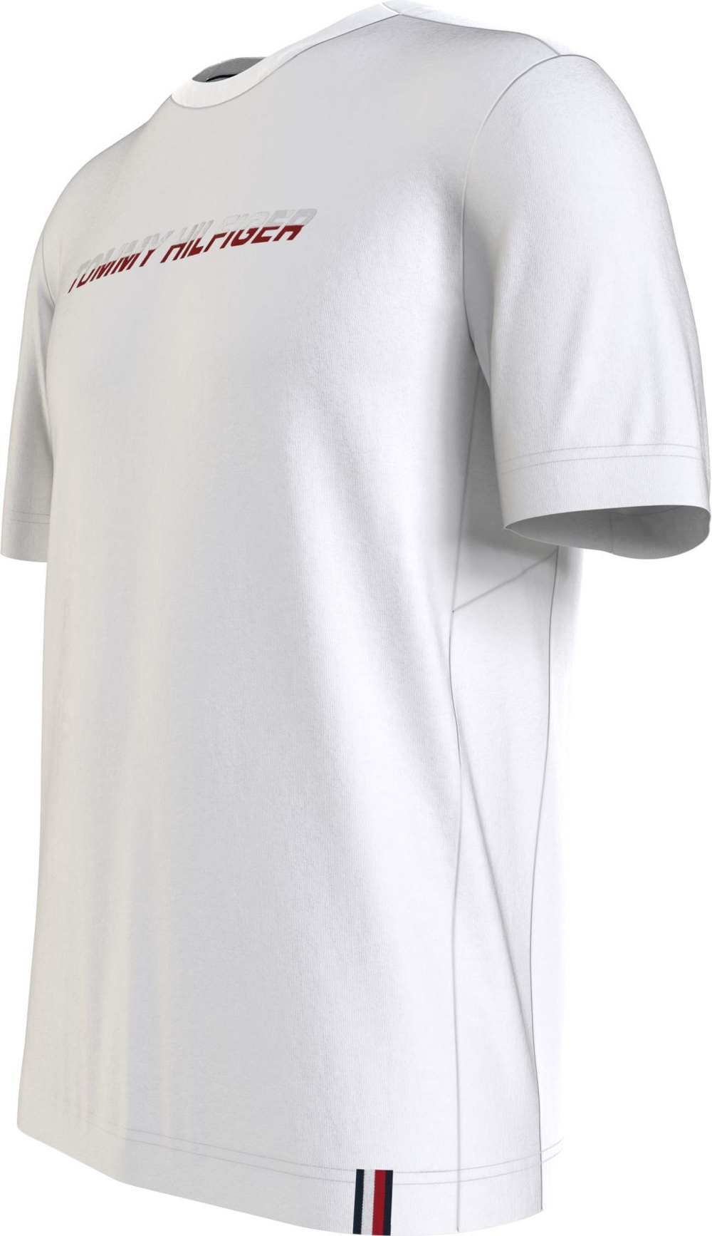 Мужская теннисная футболка Tommy Hilfiger Graphic SS Tee - white