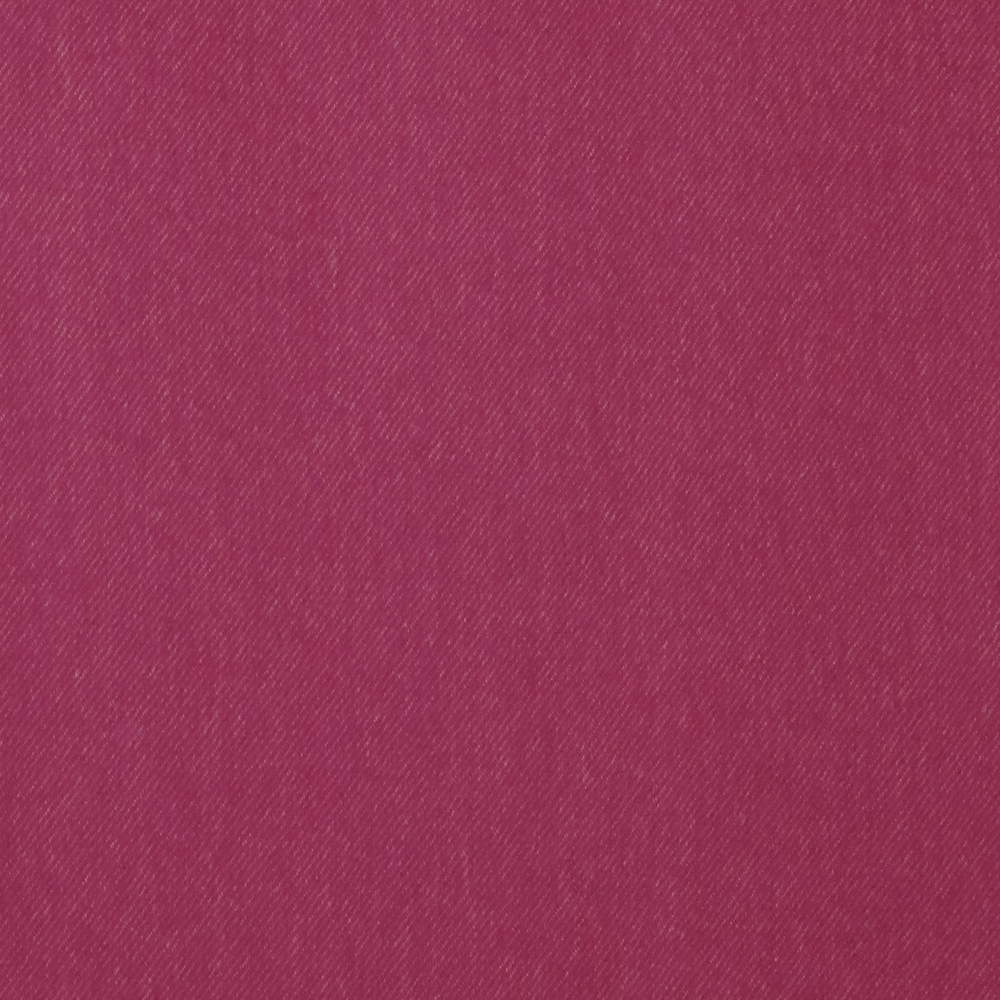 Двусторонний пальтовый кашемир с шерстью оттенка фуксии и тёмно-фиолетового