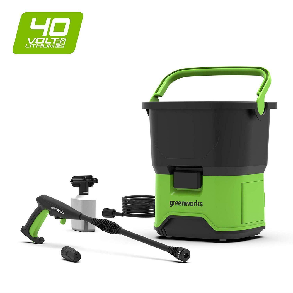 Мойка аккумуляторная 40V Greenworks GDC40 300л/ч 70бар 650Вт 20л без АКБ и ЗУ
