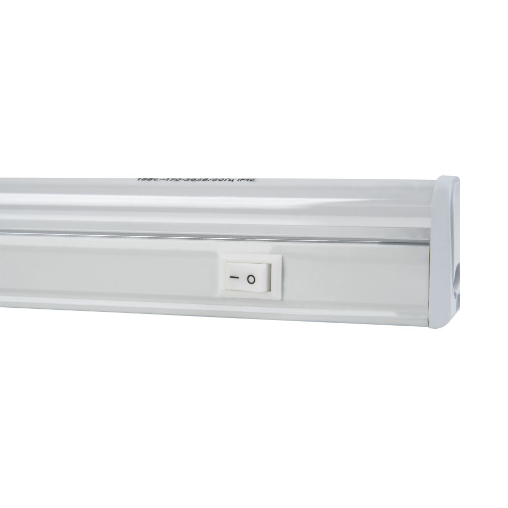 ULI-P42-18W-SPBX IP40 WHITE Светильник для растений светодиодный линейный. 560мм. выкл. на корпусе. Алюминий. Спектр с дальним красным для рассады и досвечивания в период роста. TM Uniel