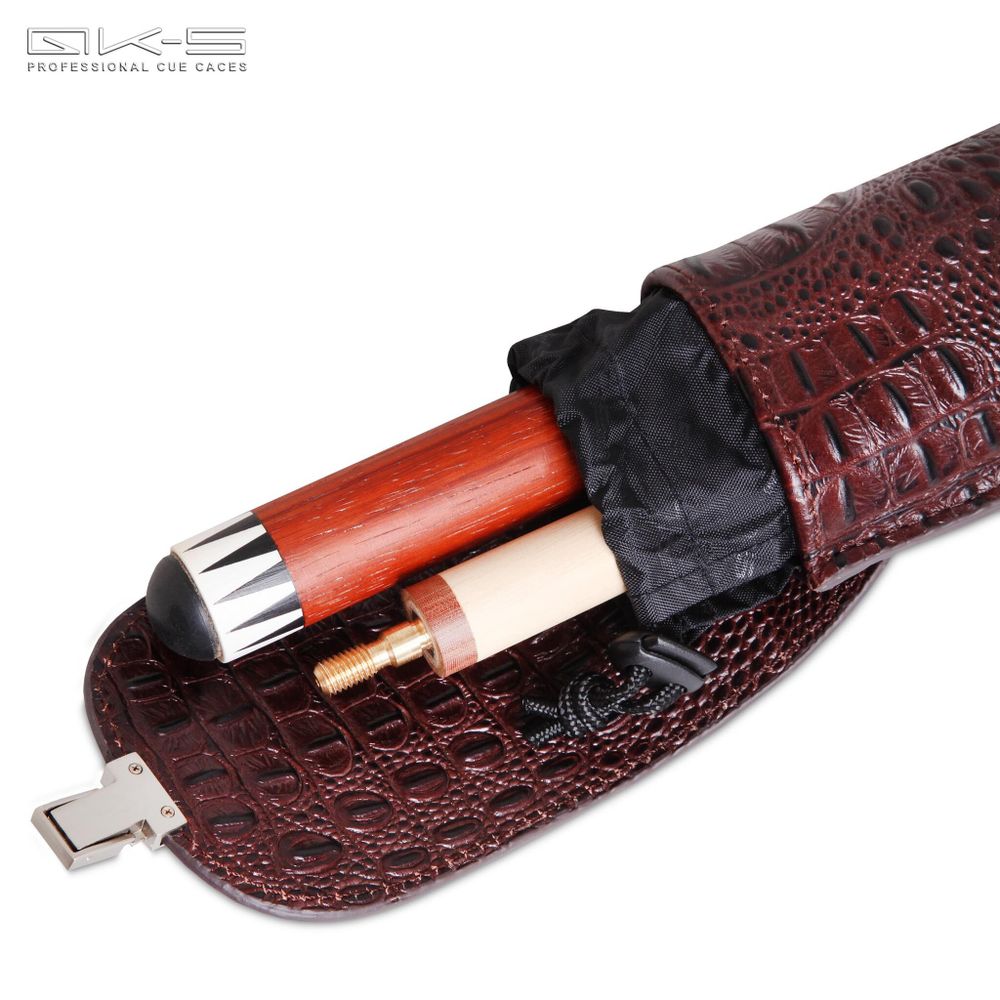 Тубус QK-S Yatagan 1x1 коричневый аллигатор