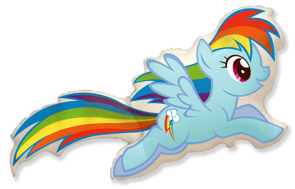 Фигура мини 16&quot; My little Pony, Лошадка Радуга Fm