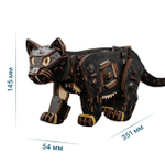 Деревянный конструктор Механический Чёрный котёнок (EWA)