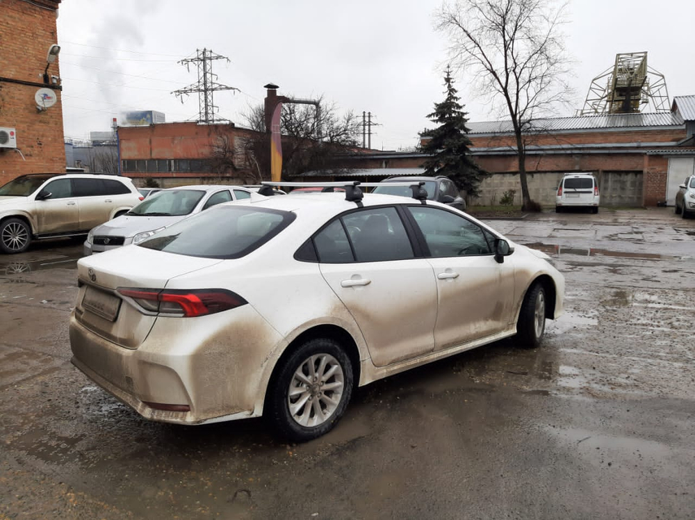 Багажник на крышу (адаптер) Toyota Corolla E210 (2019-н.в.)ED10-057