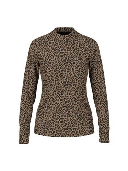 Marc Cain Водолазка с анималистичным принтом