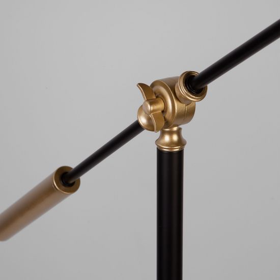 01143/1 / напольный светильник / черный/золото