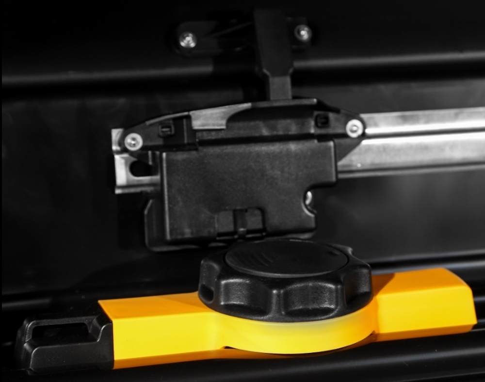 Автобокс Евродеталь Магнум 350 (черный карбон) 140х90х42 быстросъём [ED5-040B]