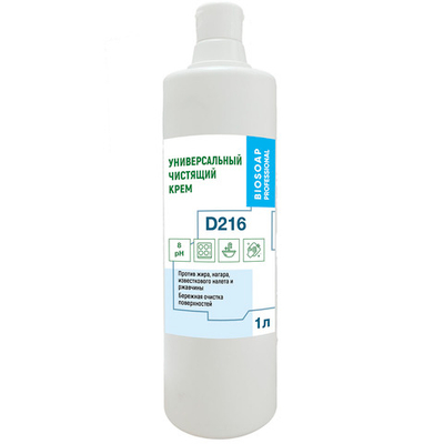 Чистящее средство АИС Biosoap Professional D216 крем универсальный 1 л