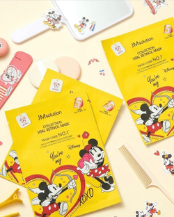 JMsolution Маска тканевая для лица с ретинолом – Disney collection vital retinol mask, 30мл