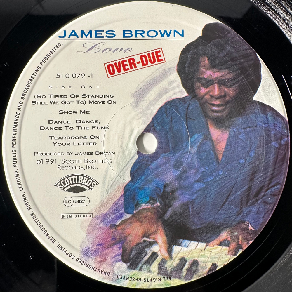 James Brown - Love Over-Due (Европа 1991г.)
