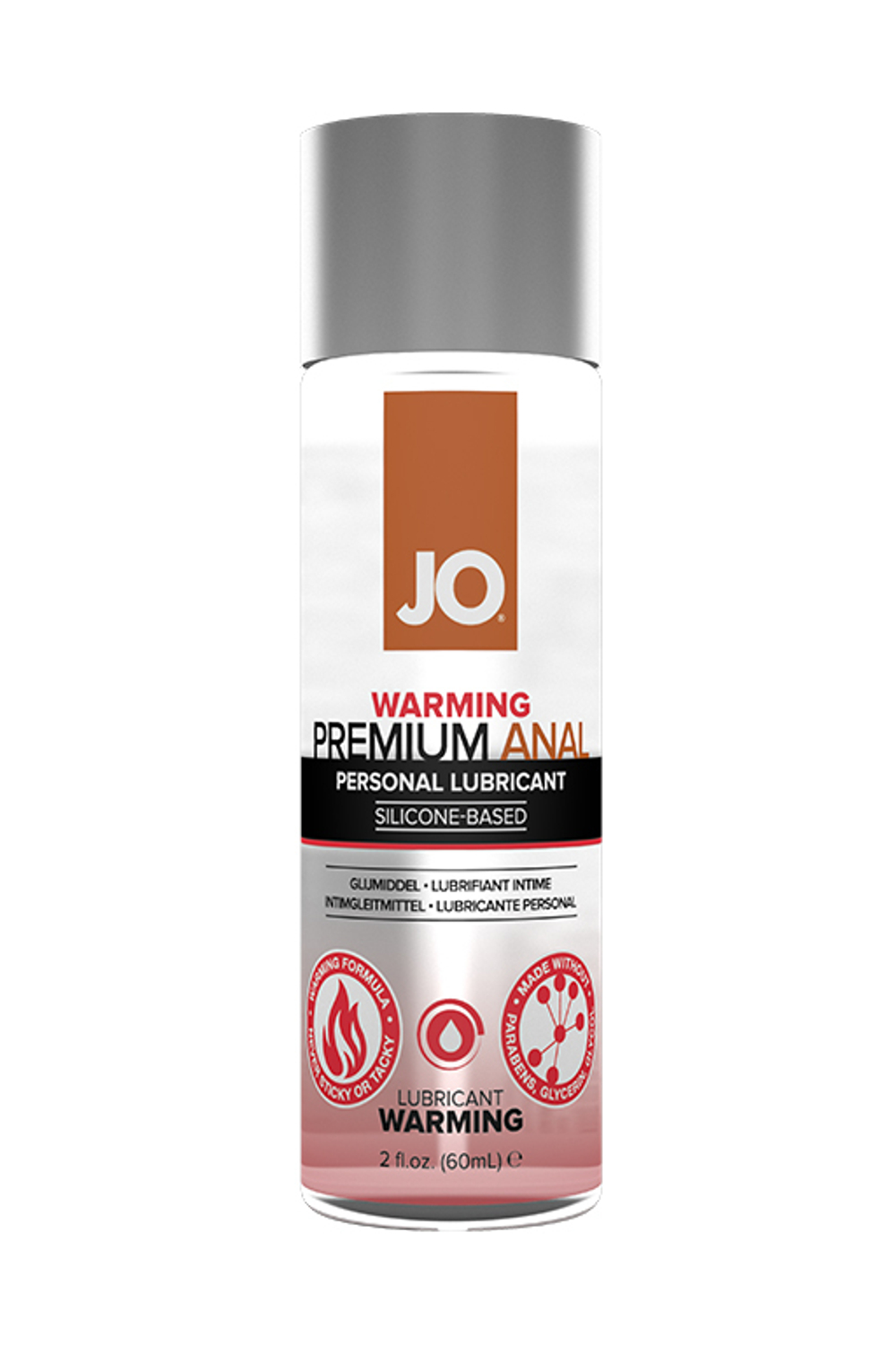 JO Anal Premium Warming Анальный согревающий силикон, 60 мл