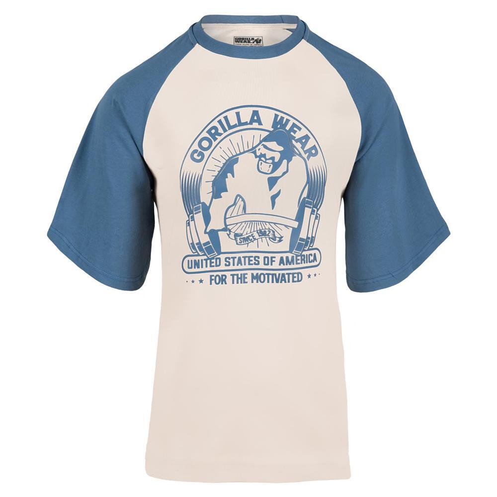 Футболка GORILLA Logan Beige/Blue