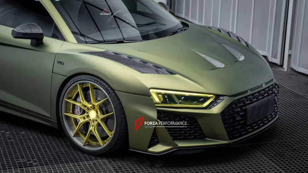 Карбоновый капот для AUDI R8 4S 2015-2018 | 4S Рестайлинг 2019+ Ауди обвес