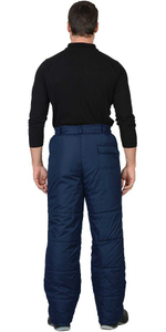 Брюки "Зима" синие