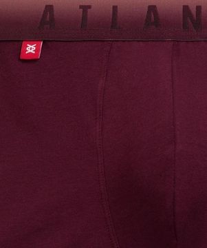 Трусы мужские боксеры (3шт), Atlantic 3MH-052, каберне + черный + изумрудный