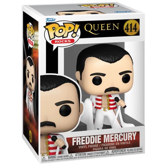 Фигурка Funko POP! Rocks Queen Freddie Mercury w/Cape (414) 75374 / Фигурка Фанко ПОП! в виде британского рок-певца, Фредди Меркьюри