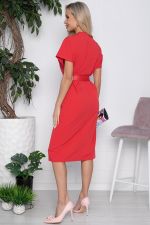 Платье на запахе Ида (красное) П10610 LT Collection