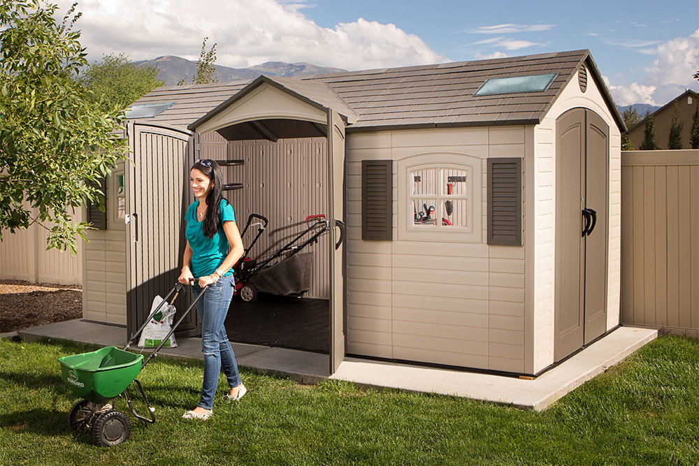 Сарай пластиковый LifeTime 15*8 DD