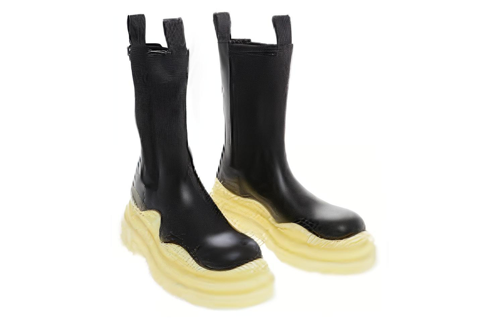 Bottega Veneta Tire Chelsea Boots