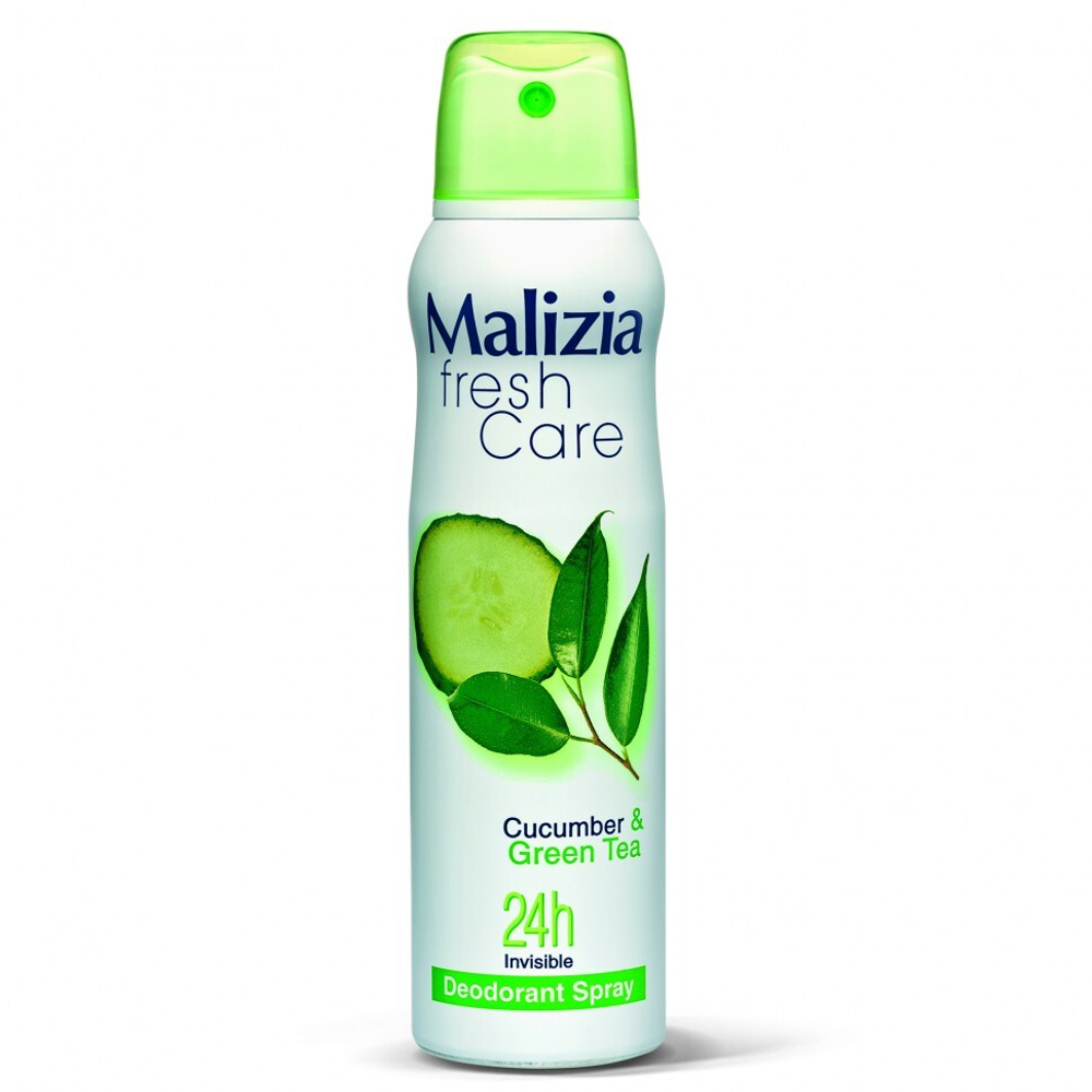 Malizia Дезодорант-антиперспирант для тела Cucumber & Green Tea, 150 мл
