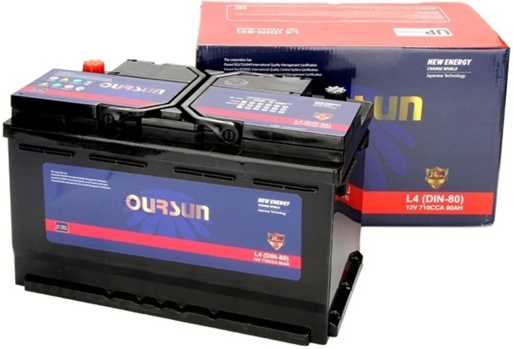 OURSUN 6CT- 80 аккумулятор